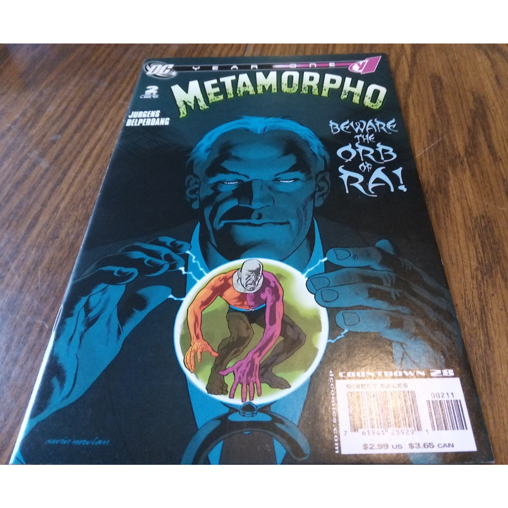 Metamorpho Year One #2 Late December 2007 DC Comics